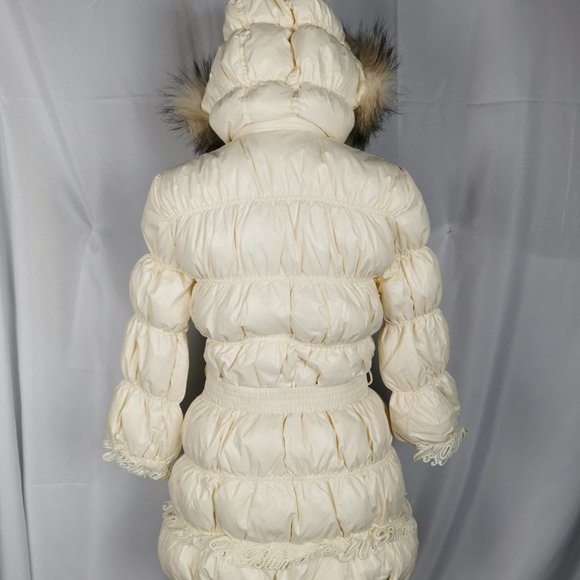 Miss Blumarine Down Padded Long Winter Snow Jacket - Picture 7 of 8